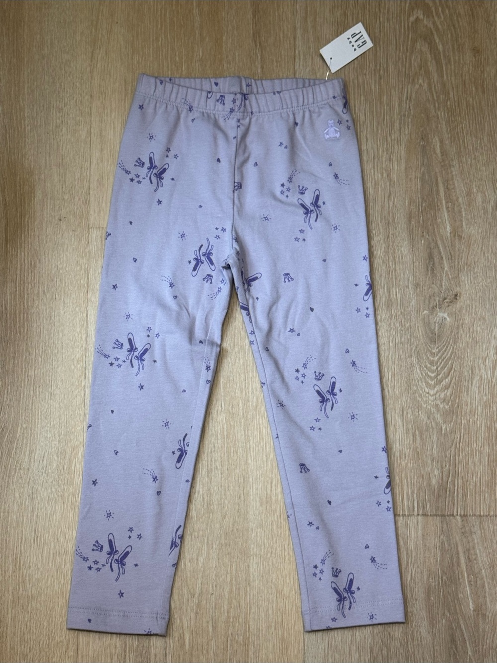 GAP Lavender Purple Printed Girls' Leggings